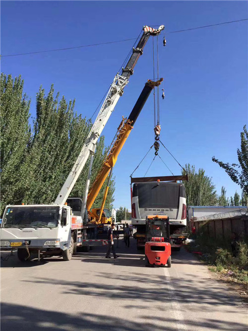 汝城县港口集装箱搬运案例